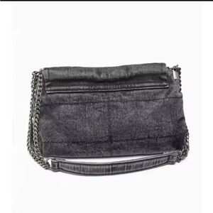 Zara denim shoulder bag